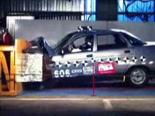 crash test vaz 2110.